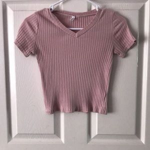 Pink Crop Top